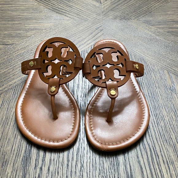 Tory Burch Shoes - Tory Burch vintage vachetta leather Miller Sandals